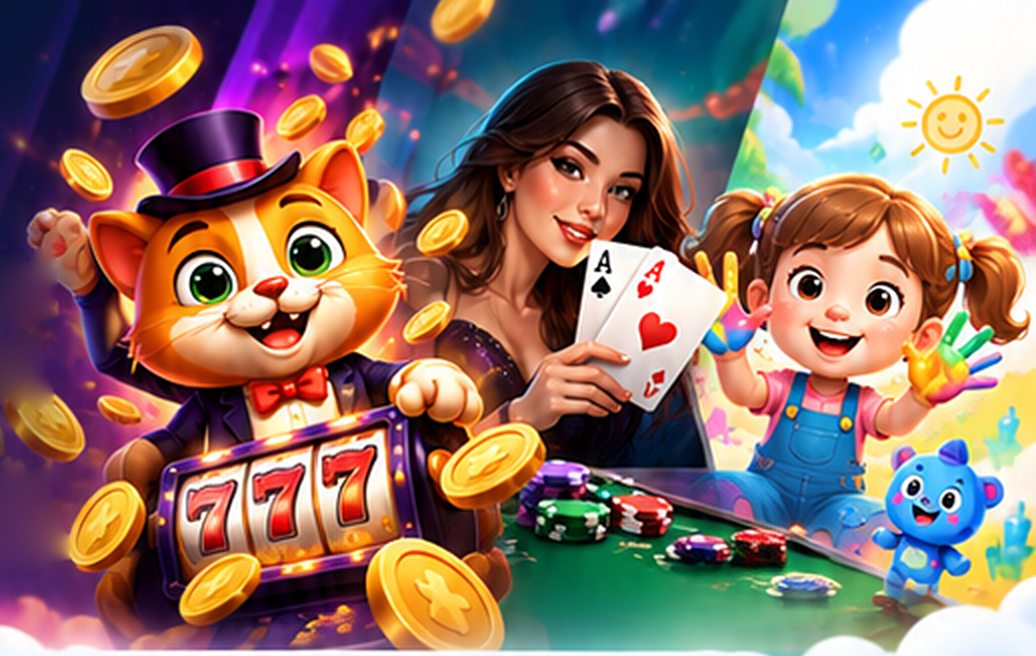SlotCat, Hold'Em All and Hunika characters